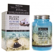 Многофункциональная ампульная сыворотка для лица с черным жемчугом "FarmStay" 250 мл, Корея Многофункциональная ампульная сыворотка для лица с черным жемчугом "FarmStay" 250 мл, Корея