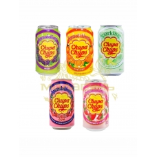 Газированный напиток "Chupa Chups" в ассортименте 345 мл.,Корея
