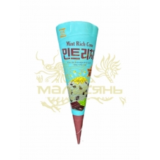 Рожок со вкусом мяты Lotte 100 гр, Корея