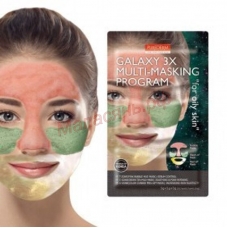 Мульти маска "Purederm" для проблемной кожи 3 этапа 15 гр., Корея