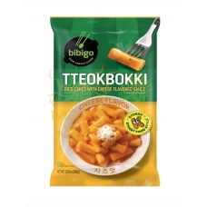 Рисовые палочки Токпокки в ассортименте мягкая упаковка Бибиго 360гр.,Корея